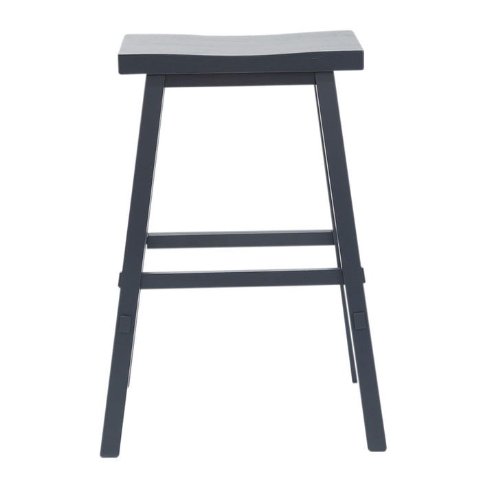 Creations 30 Inch Sawhorse Stool- Navy image