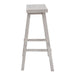 Creations 30 Inch Sawhorse Stool- White image