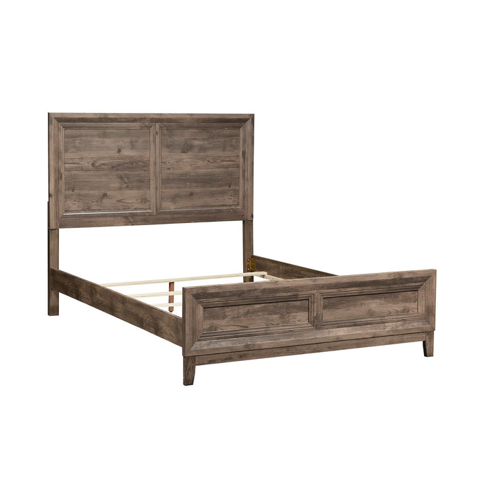 Ridgecrest King Panel Bed, Dresser & Mirror, Chest, Night Stand