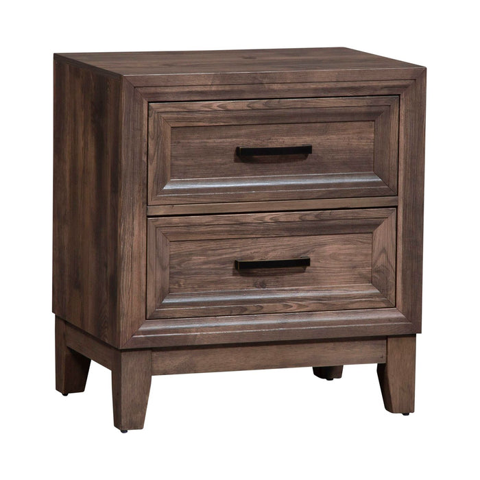 Ridgecrest King Panel Bed, Dresser & Mirror, Chest, Night Stand