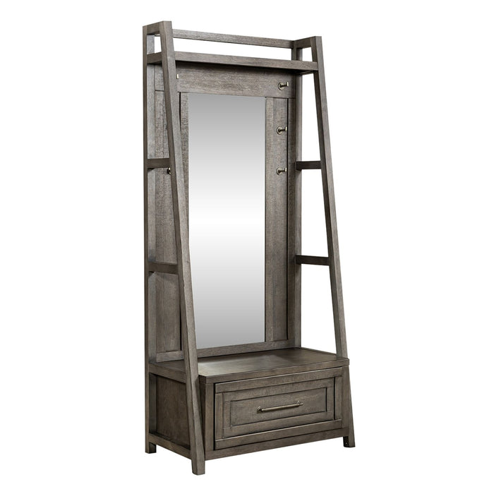Modern Farmhouse 2 Piece Hall Tree Set image