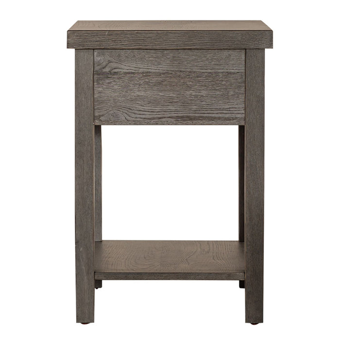 Modern Farmhouse Drawer Chair Side Table image