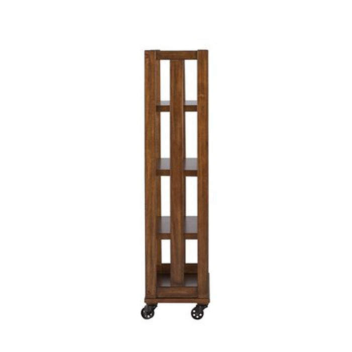 Liberty Arlington House Open Bookcase in Cobblestone Brown