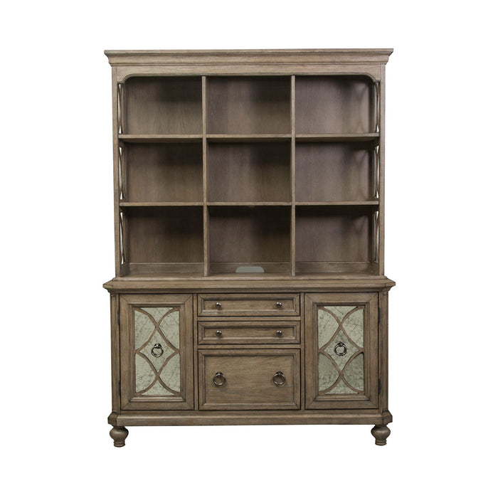Simply Elegant 3 Piece Desk & Hutch Set