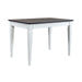 Allyson Park Pedestal Counter Height Leg Table in Wirebrushed White image