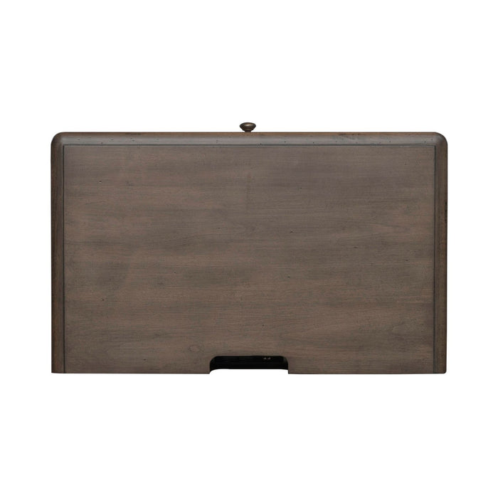 Ivy Hollow 3 Drawer Nightstand w/ Charging Station in Weathered Linen image