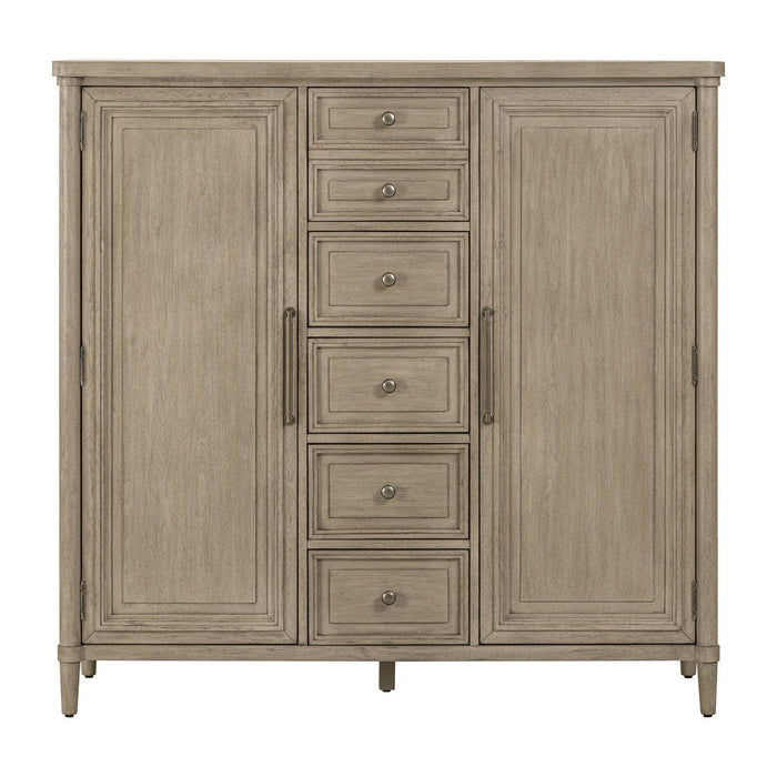 Rochelle Park 2 Door 5 Drawer Chest image