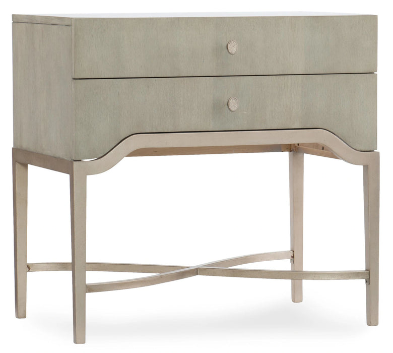 Elixir Two-Drawer Nightstand