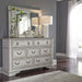 Abbey Park King California Panel Bed, Dresser & Mirror image