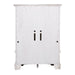 Abbey Park Mirrored Door Chest in Antique White image
