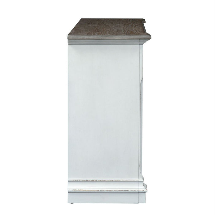 Liberty Furniture Abbey Park Buffet in Antique White