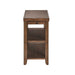 Mitchell Chairside Table in Brown image