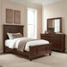 Rustic Traditions Twin Panel Bed, Dresser & Mirror image