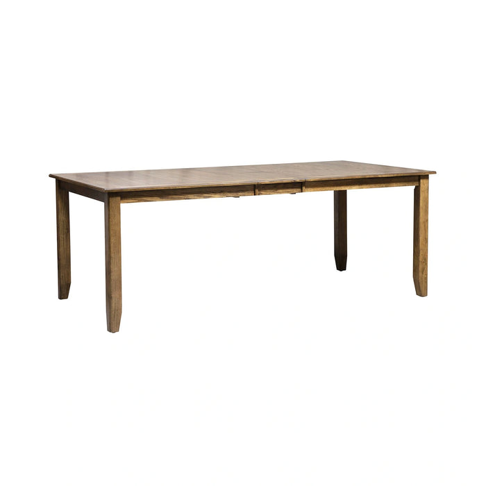 Santa Rosa II Rectangular Leg Table in Antique Honey image