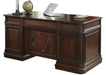 Liberty Brayton Manor Jr Executive Desk in Cognac image