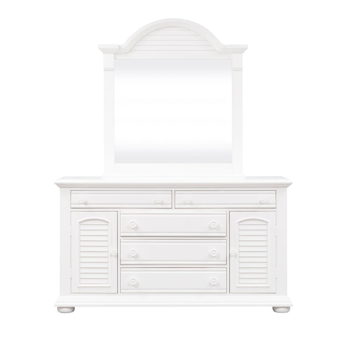 Summer House I Panel Bed, Dresser & Mirror, Chest, Night Stand image