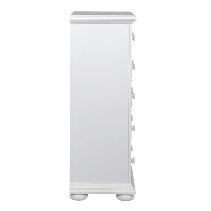 Summer House 5 Drawer Chest in White image