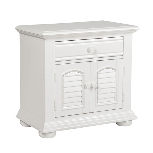 Summer House 1 Drawer Nightstand in Oyster White image