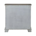 Magnolia Manor Accent Cabinet in Antique White & Weathered Bark EST SHIP TIME APPX 4 WEEKS image