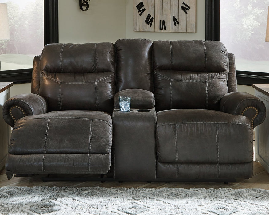 Grearview Power Reclining Loveseat with Console