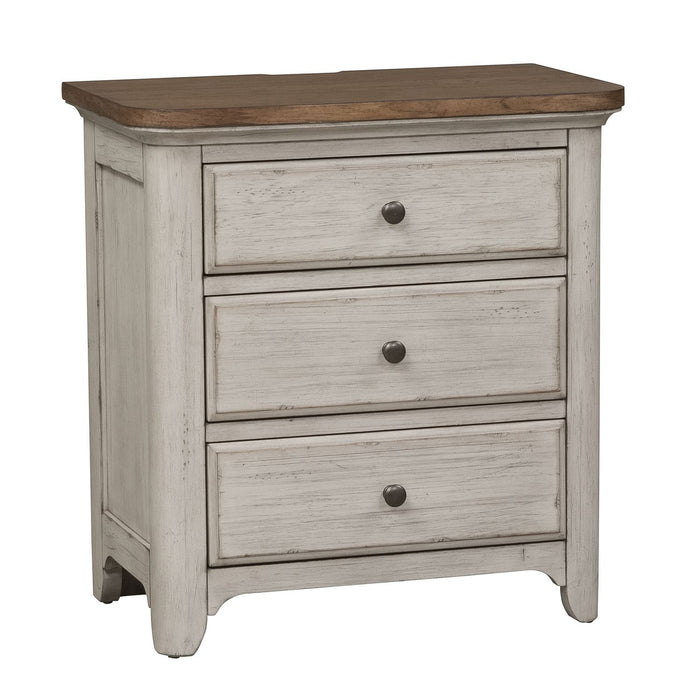 Farmhouse Reimagined King Sleigh Bed, Dresser & Mirror, Night Stand