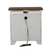 Farmhouse Reimagined Drawer Nightstand in Antique White image