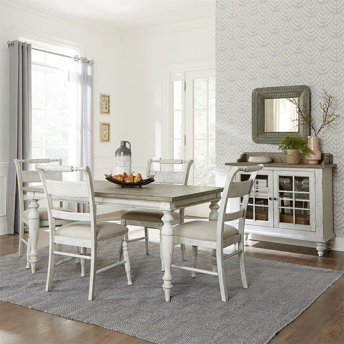 Liberty Furniture Whitney Server in Weathered Gray