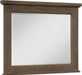 Vaughn-Bassett Sawmill Landscape Mirror in Saddle Grey image