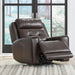 Carrington SG Recliner P3 & ZG in Dark Brown image