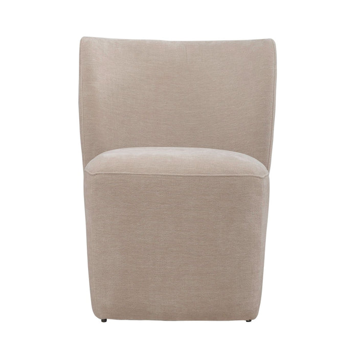 Accent Dining Accent Dining Chair w/ Casters - Wicker image