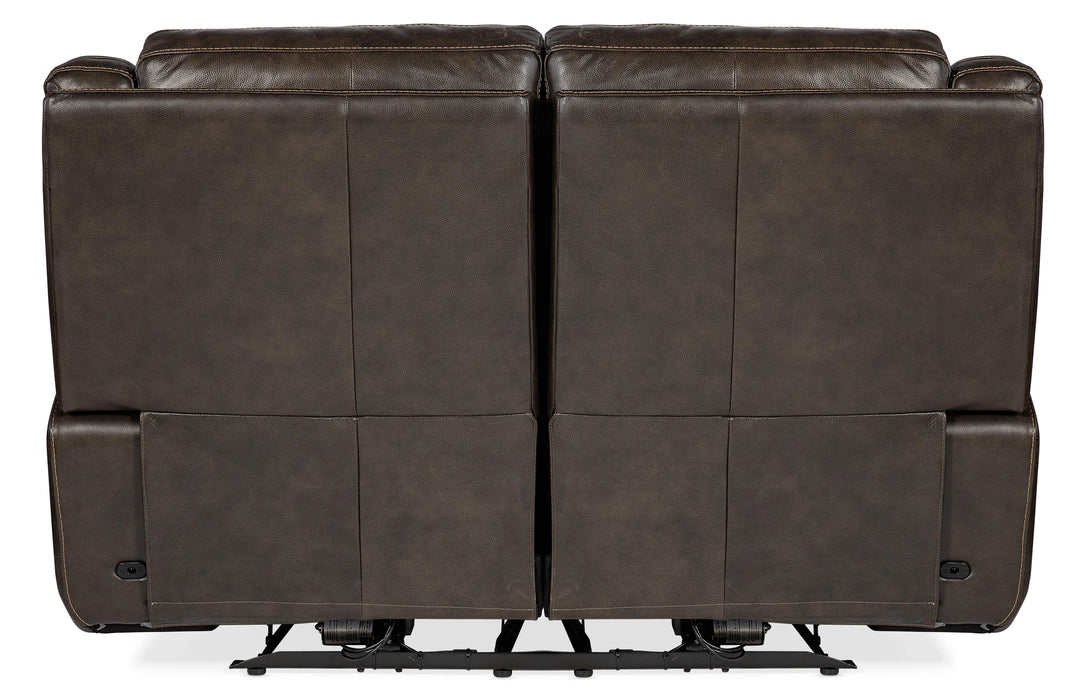 Montel Lay Flat Power Loveseat with Power Headrest & Lumbar - SS705-PHL2-095