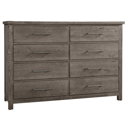 Vaughan Bassett Dovetail 8-Drawer Dresser in Mystic Grey image