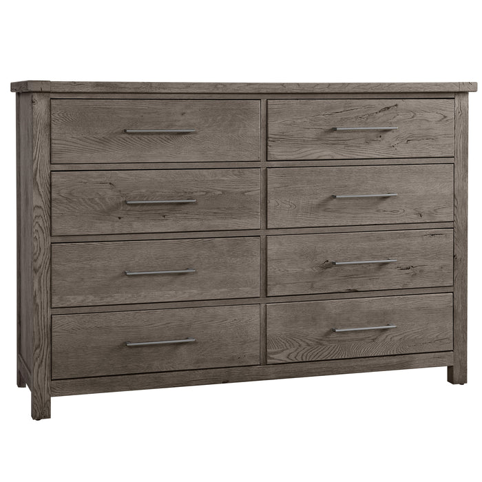 Vaughan Bassett Dovetail 8-Drawer Dresser in Mystic Grey image