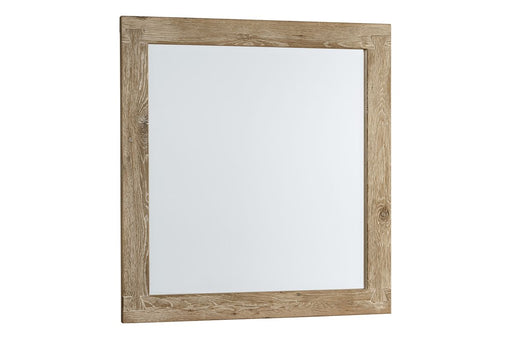 Vaughan Bassett Dovetail Landscape Mirror in Sun Bleached White image