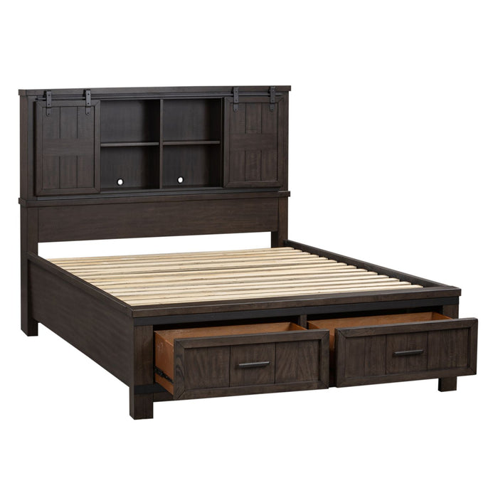 Thornwood Hills King Bookcase Bed