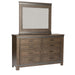 Thornwood Hills Two Sided Storage Bed, Dresser & Mirror, Chest, Night Stand image