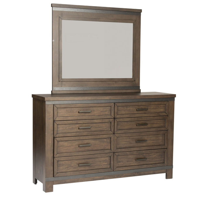 Thornwood Hills Queen Panel Bed, Dresser & Mirror, Chest