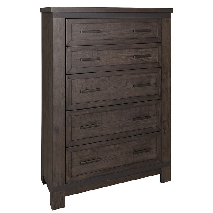 Thornwood Hills Queen Panel Bed, Dresser & Mirror, Chest