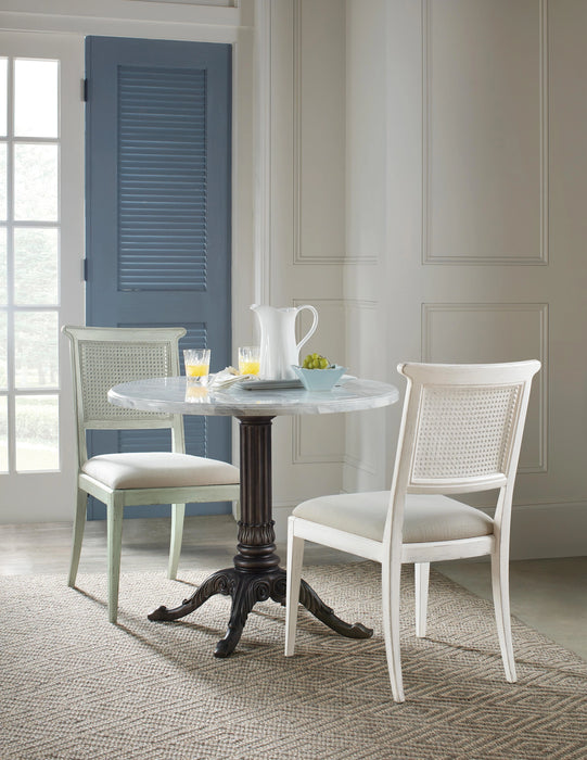 Charleston Upholstered Seat Side Chair-2 per carton/price ea - 6750-75410-40