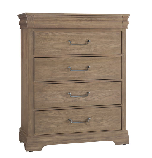 Vaughan Bassett Vista 5-Drawer Chest in Natural Oak image