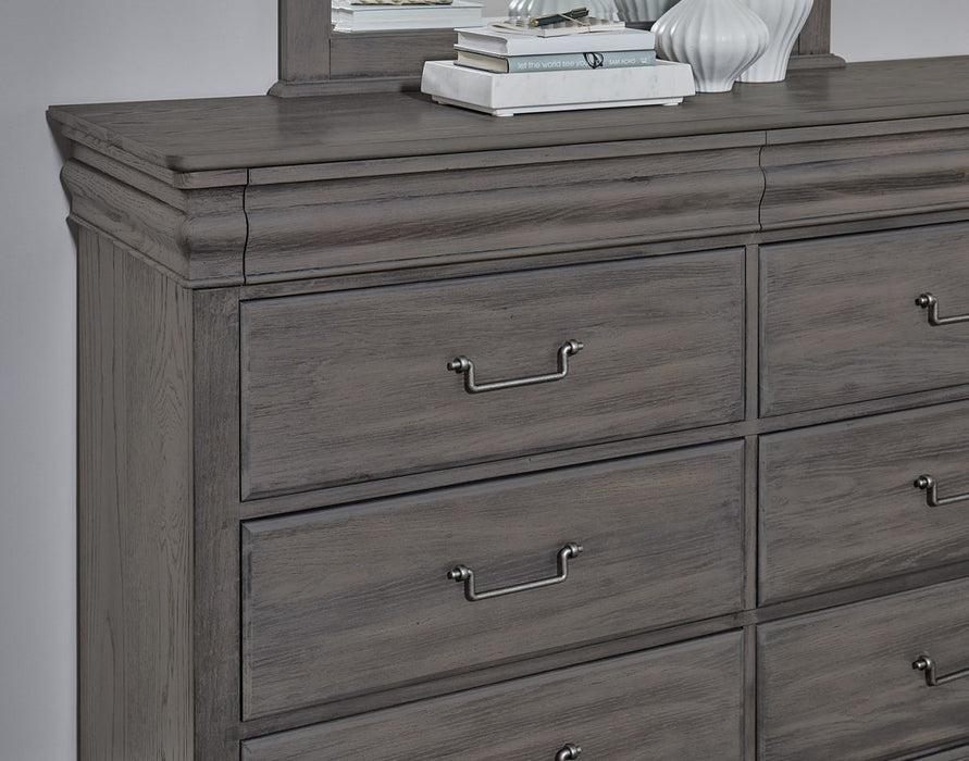 Vaughan Bassett Vista 8-Dresser in Grey Oak