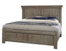 Vaughan Bassett Yellowstone California King American Dovetail Panel Bed in Dapple Grey image