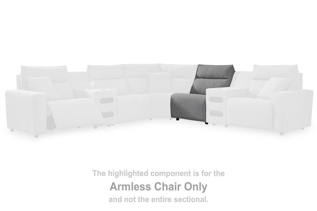 Modmax II Power Reclining Sectional with Chaise and Audio System