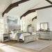 Heartland Opt Queen Panel Bed, Dresser & Mirror, Chest, Night Stand image