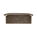 Midland Falls Spindle Back Bench in Rustic Brown image