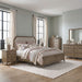 Hickory Grove California Uph Bed, Dresser & Mirror, Chest, Night Stand image