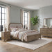 Hickory Grove California Uph Bed, Dresser & Mirror, Night Stand image