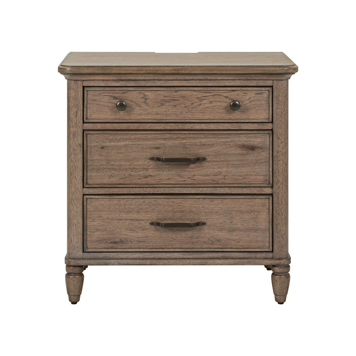 Hickory Grove Nightstand w/ Charging Station image