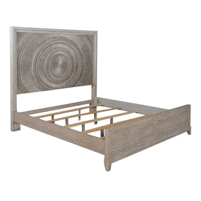 Belmar King California Panel Bed, Dresser & Mirror, Chest, Night Stand