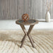 Liberty Furniture Skyview Lodge Round Chairside Table in Cobblestone image